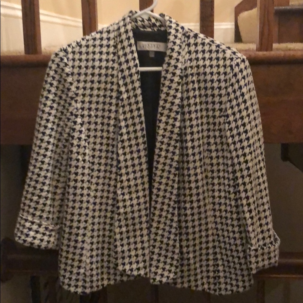 Kasper Houndstooth Blazer